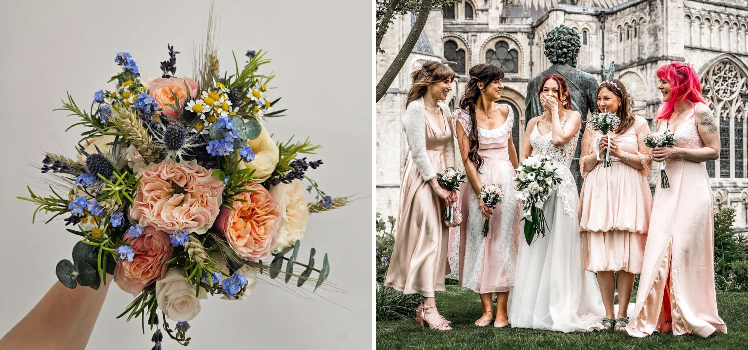 Wedding flowers from Hettys Florist And Gifts in Canterbury